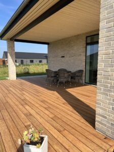 aMbooo terrasplank Sand 20x140x1870mm glad+Frans FSC - Afbeelding 2