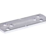 Aluminium-Montageplatte, geeignet für Bambus- und Holzrahmen, langlebig und stabil.