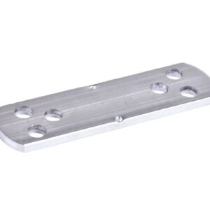 Aluminium-Montageplatte, geeignet für Bambus- und Holzrahmen, langlebig und stabil.